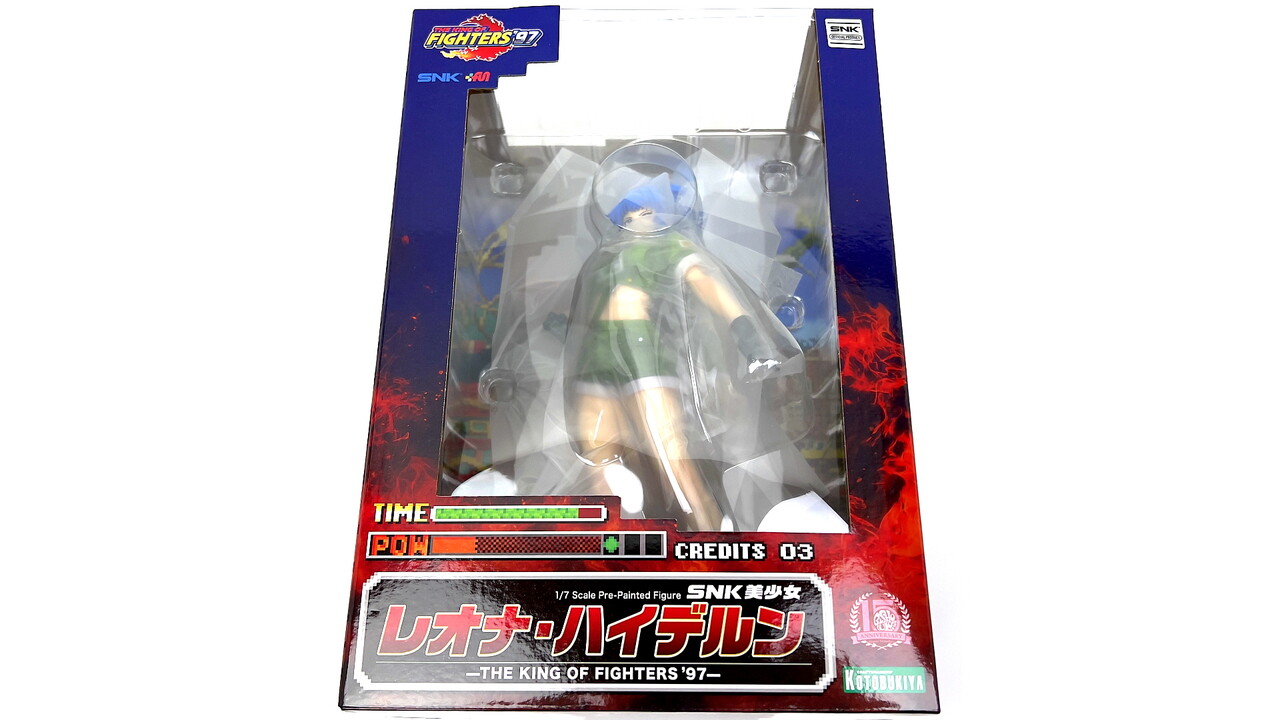 未開封 コトブキヤ SNK美少女 レオナ・ハイデルン　キングオブファイターズ 限定特典付き】SNK美少女 レオナ・ハイデルン －THE KING OF