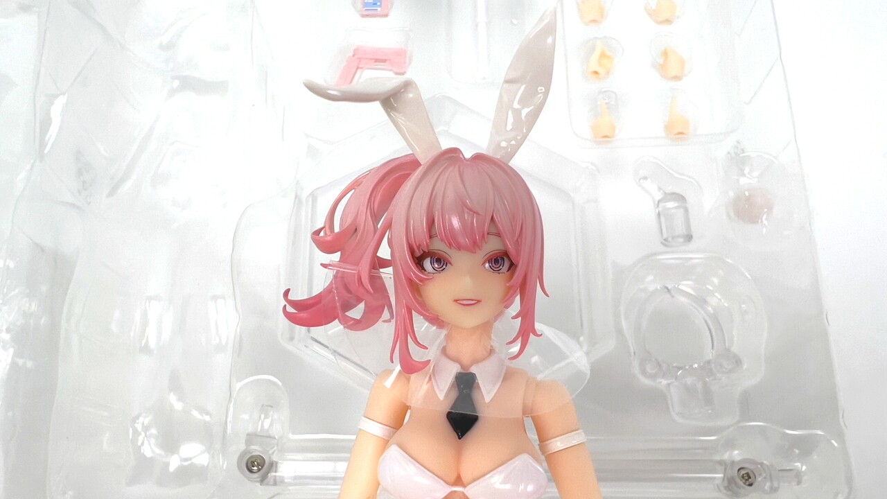 開封】バニーガール アイリン 1/12 アクションフィギュア(蝸之殼 開封】バニーガール アイリン 1/12 アクションフィギュア(蝸之殼