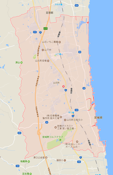 山元町全体図