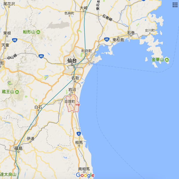 亘理町地図