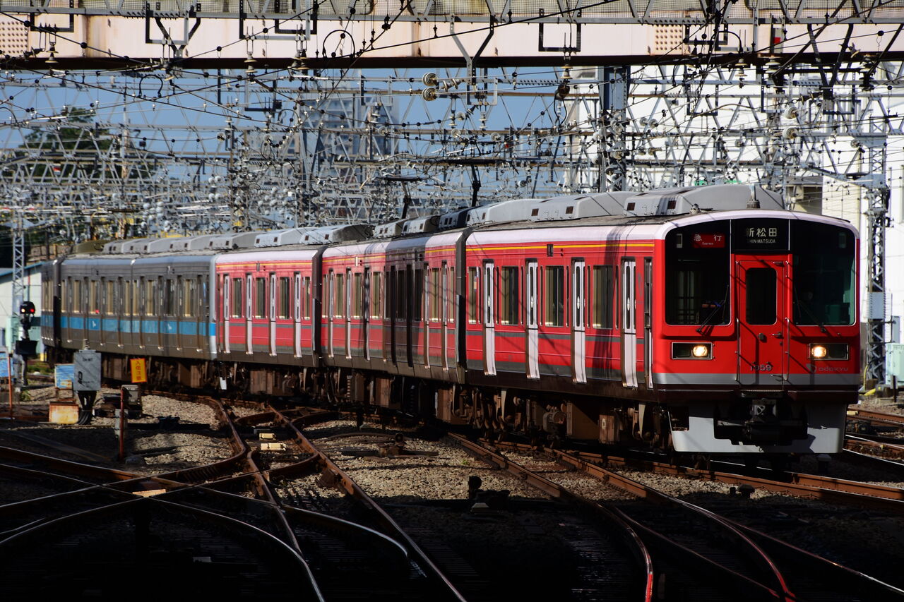 2020 08 01 小田急 赤い1000形 小田急5000形 5052 10 懐かしの京成電車運行ツアー Yusukeのblog
