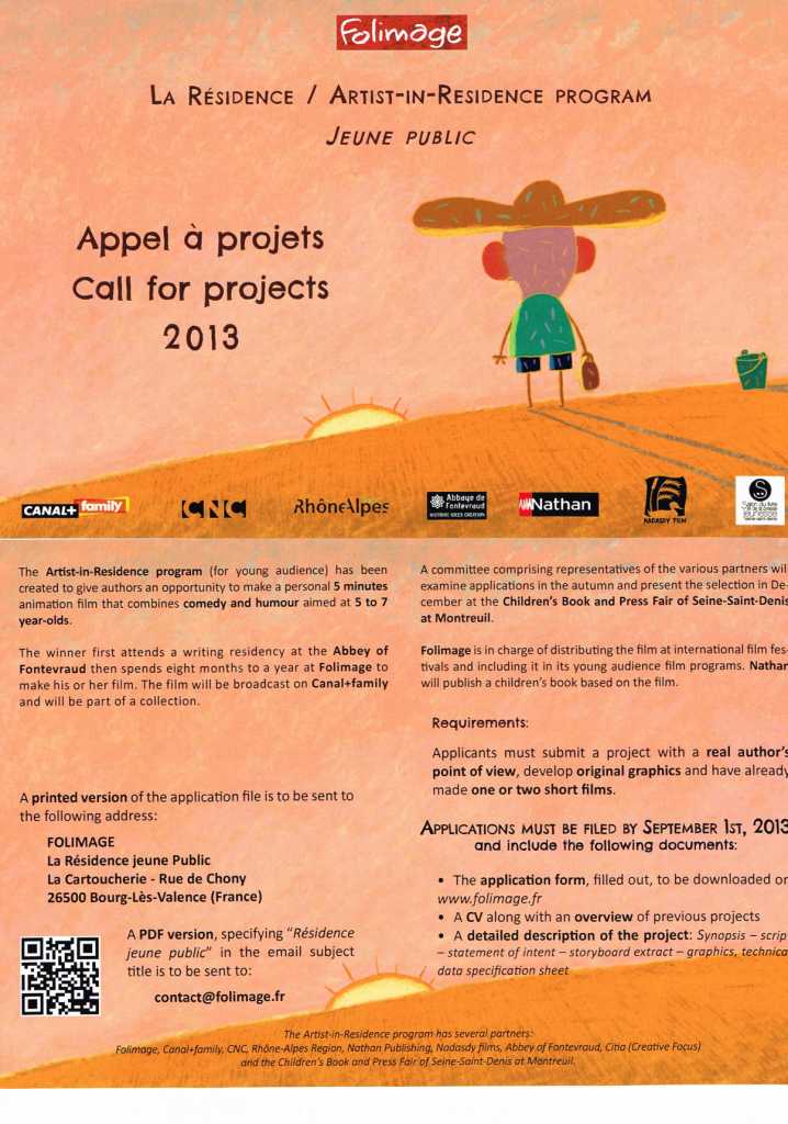 Call for projects 2013