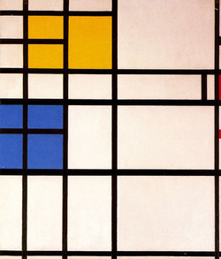 180 composition-n-11-london-with-blue-red-and-yellow