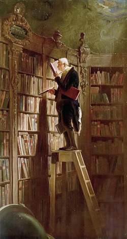 55 the-book-worm Carl Spitzweg