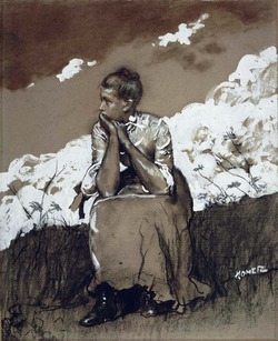 Winslow_Homer_-_Girl_Seated_(1880)