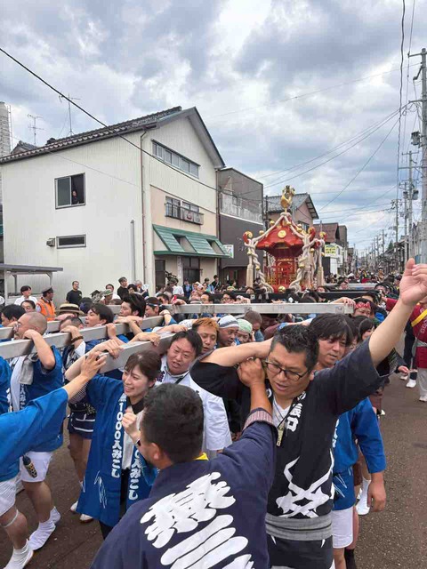 ステンレス製の担ぎ棒