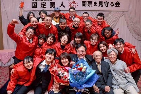 小選挙区での当選