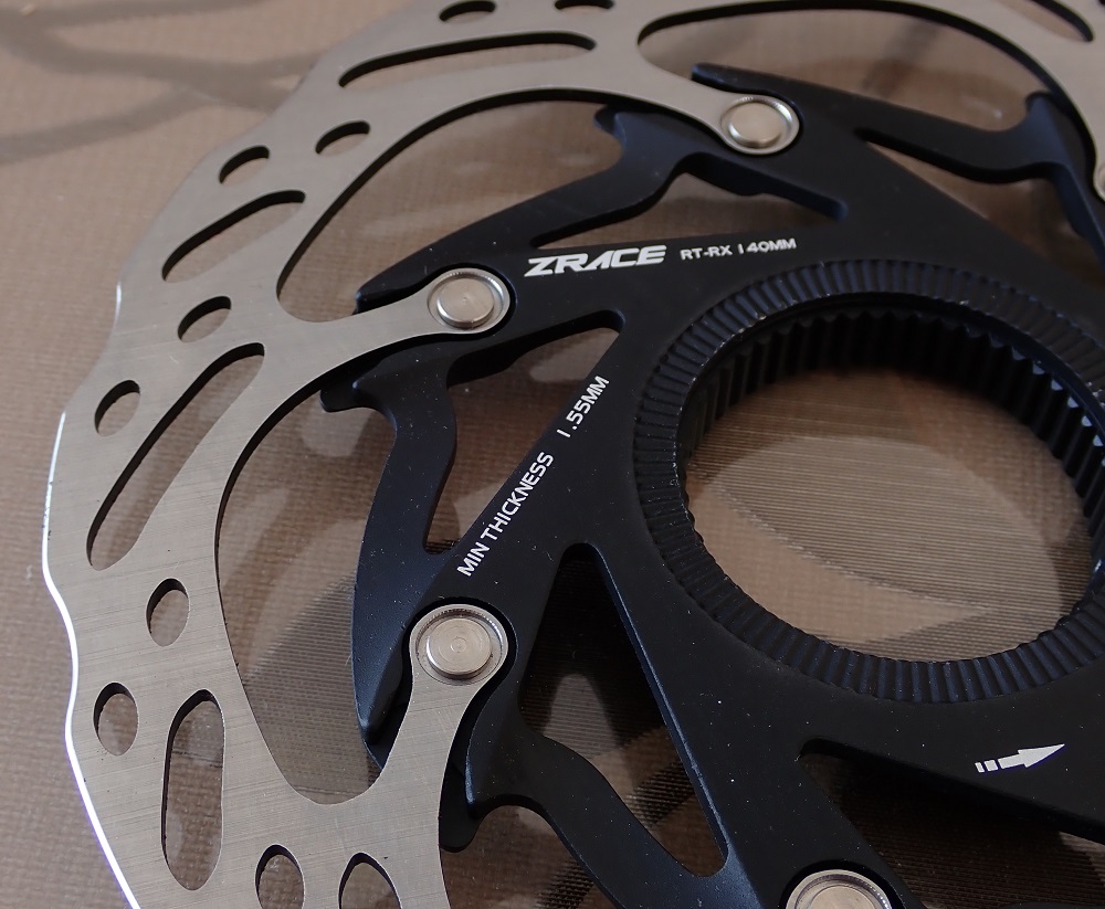 ZRACE RT-RX Center Lock Disc Rotor 140mm を購入した : ロードバイク
