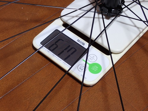 AliExpressでELITEWHEELS EDGE Road Disc 45mmハイト を購入した