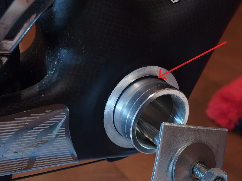 Fsa 30 アダプター の取付方法 クランクをホローテック 化 マニアックなロードバイク Mtb整備とツーリングの記録