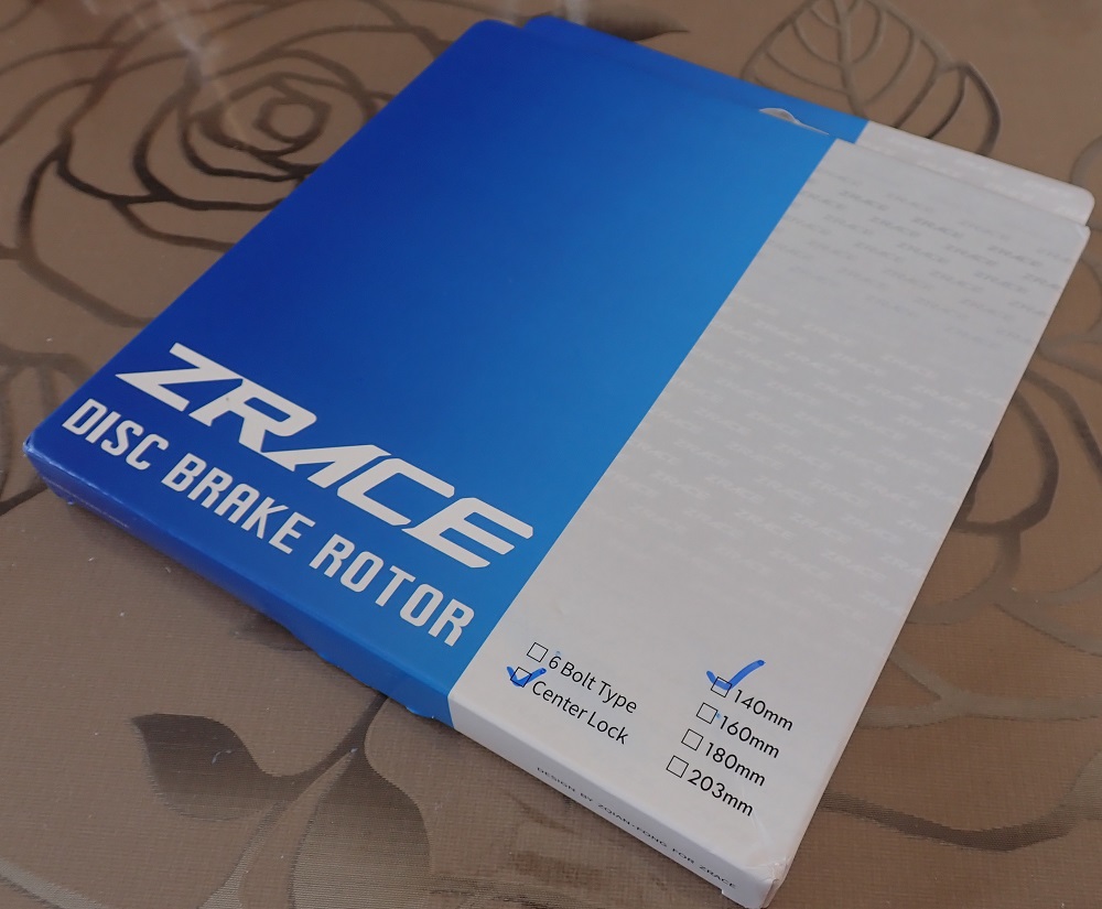 ZRACE RT-RX Center Lock Disc Rotor 140mm を購入した : ロードバイク