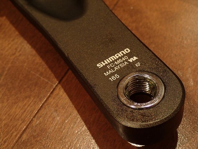 シマノZEE FC-M640 （ フロントシングル化 ） : ロードバイク