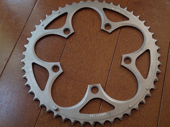 シマノ FC-CX70 チェーンリング 46T に交換 : ロードバイク・MTB