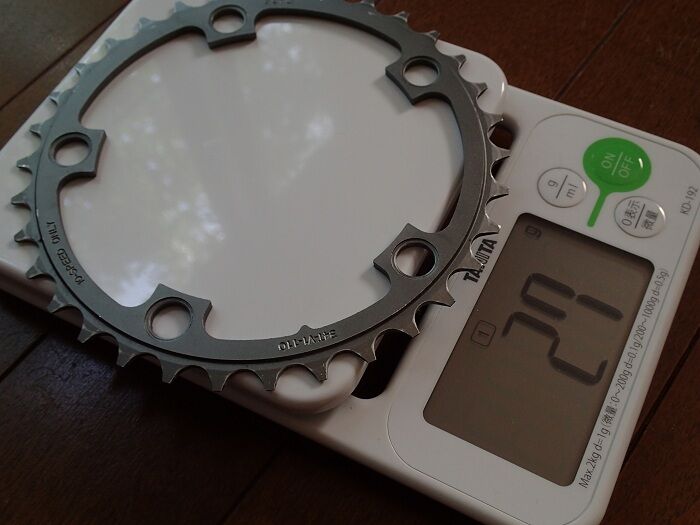 シマノ FC-CX70 チェーンリング 46T に交換 : ロードバイク・MTBの整備記録