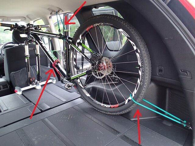 ミノウラ Vergo Excel S 15mmフォークマウント と29インチmtb 車への積載について マニアックなロードバイク Mtb整備とツーリングの記録