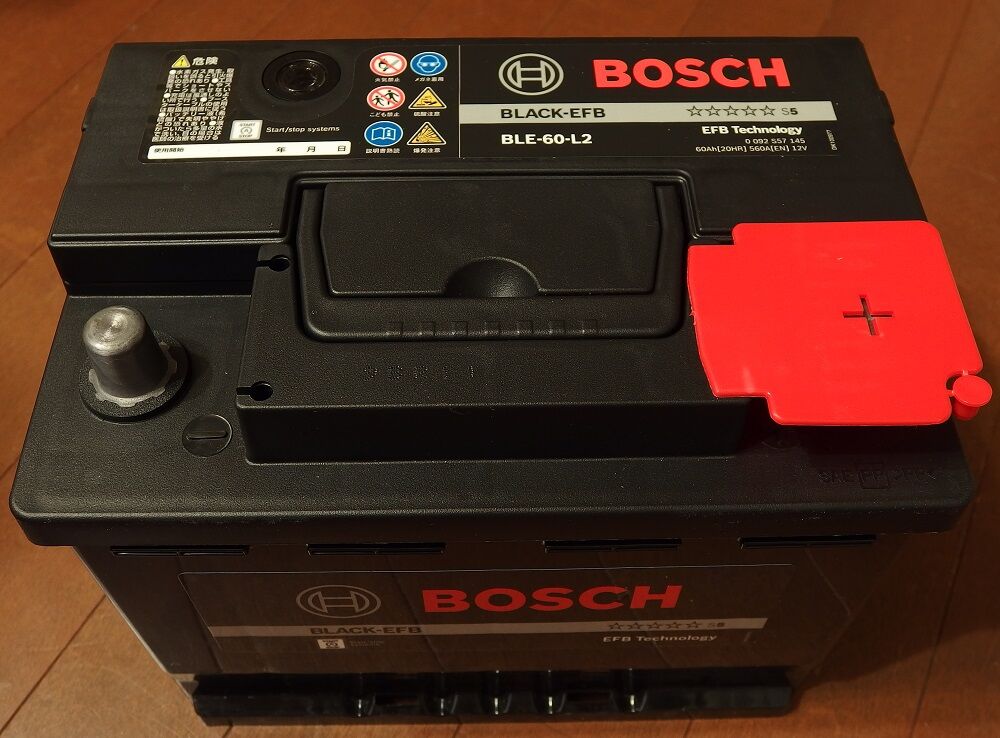 BOSCH EFBバッテリー BLE-60-L2 60A プジョー RCZ 1.6 THP (T75) 2010年1月～ 新品 送料無料 高性能 BLE-60-L2 フィアット 500 BOSCH EFB バッテリー 60A