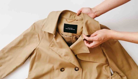 DRESSEDUNDRESSED 20SS ミニマリストトレンチコート DRESSEDUNDRESSED 20SS ミニマリストトレンチコート