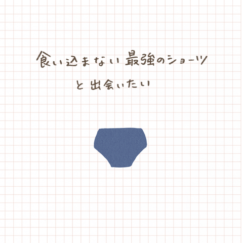 食い込まないショーツ、情報まとめ。