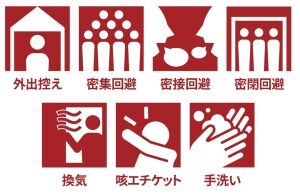 感染拡大防止