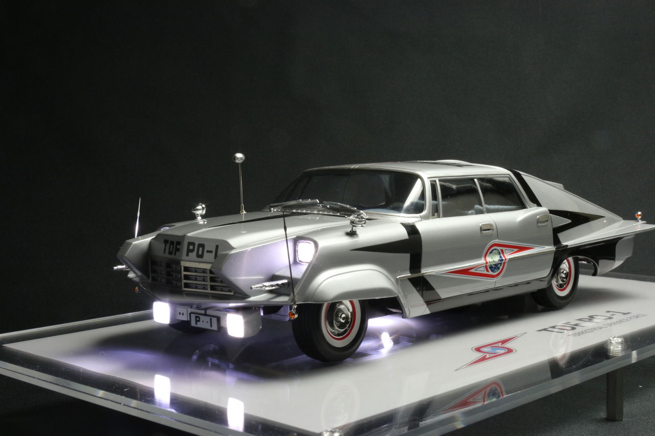 1/24 フジミ模型 ウルトラセブン TDF P0-1 ポインター プラモデル