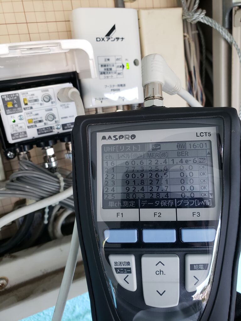 ☆ TVが映らない!? 共同受信用ブースター交換工事 DXアンテナ ☆ TVが映らない!? 共同受信用ブースター交換工事 DXアンテナ