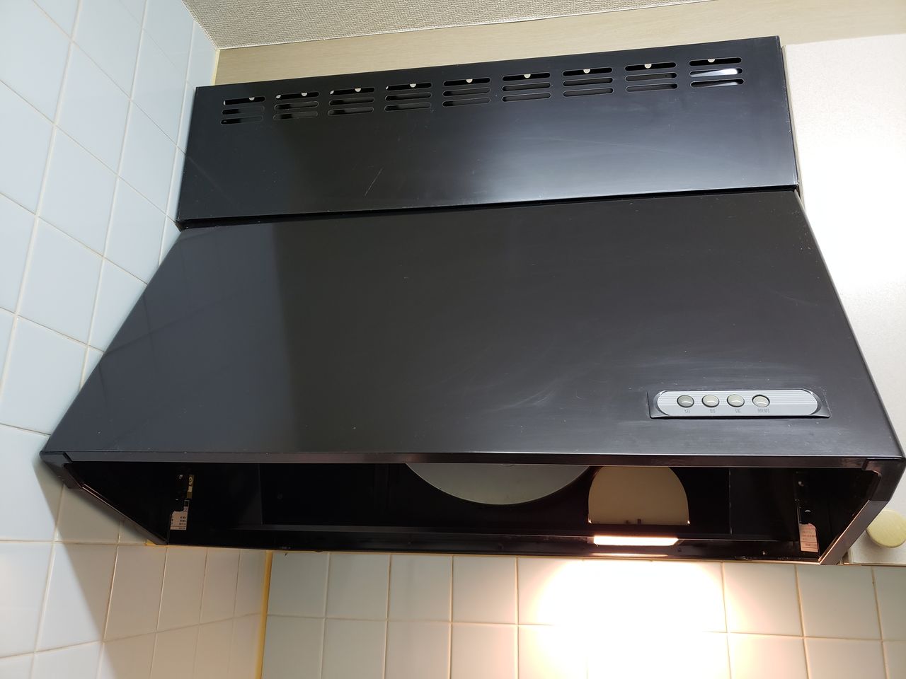 レンジフード交換工事 National Qg75sb2から富士工業bdr 3hl 751bkへの交換工事例 西東京市 小川冷熱の工事ブログ レンジフード交換工事 National Qg75sb2から富士工業bdr 3hl 751bkへの交換工事例 西東京市 小川冷熱の工事ブログ