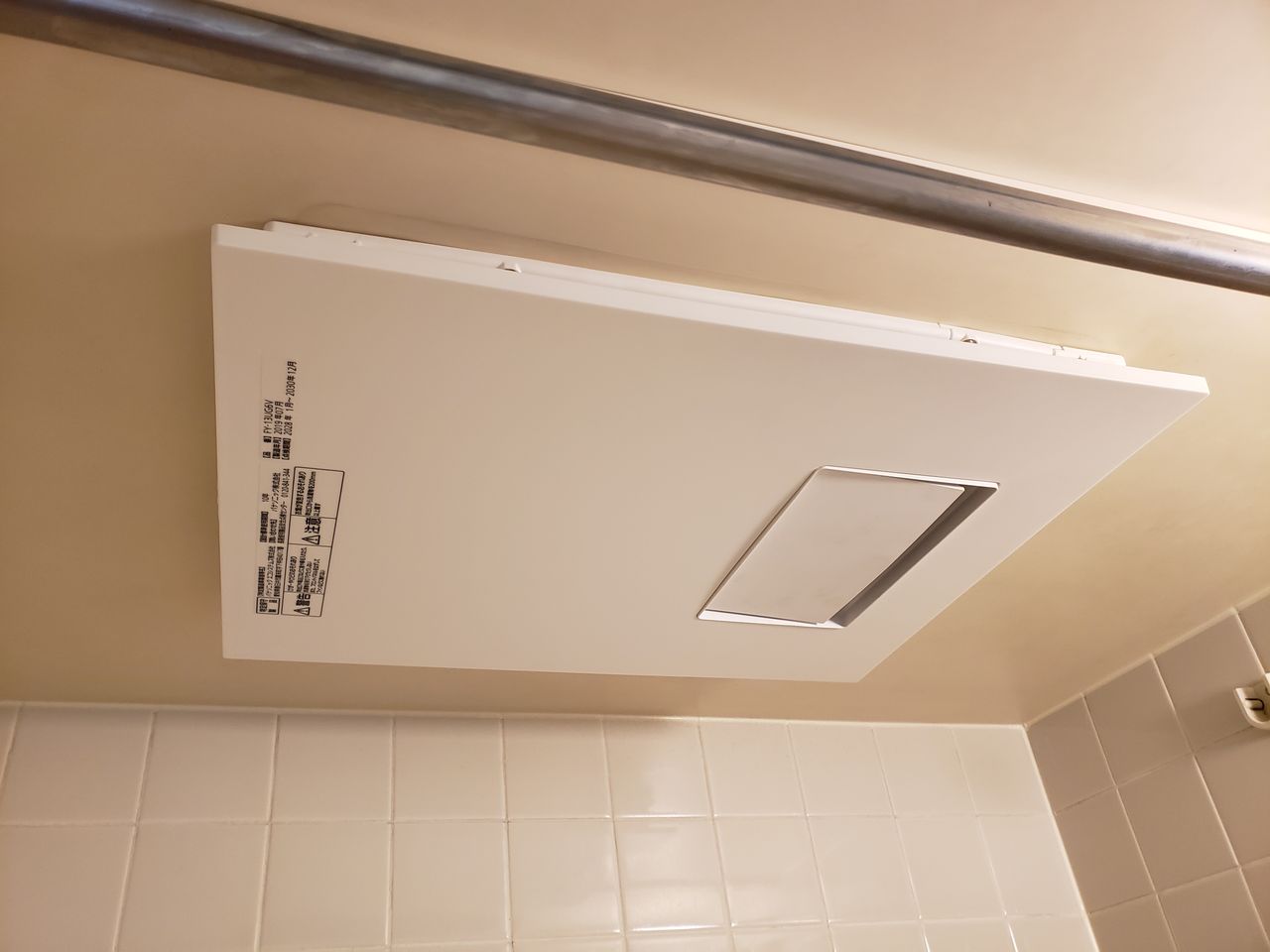 ☆バス換気乾燥機を交換しました!ナショナル製 FY-12UBBから ☆バス換気乾燥機を交換しました!ナショナル製 FY-12UBBから