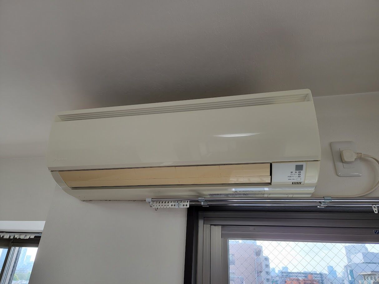 ☆マンション現場 ダイキンF50KTNP-Wから三菱電機MSZ-GV4022Sへ 隠蔽 