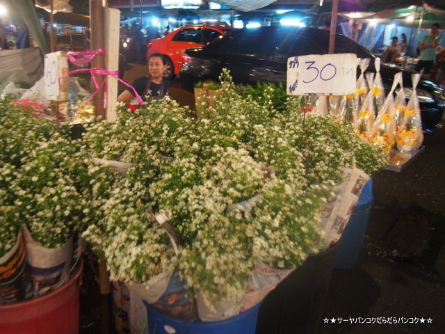 パークロン市場 バンコク 花市場 Pak Klong Market