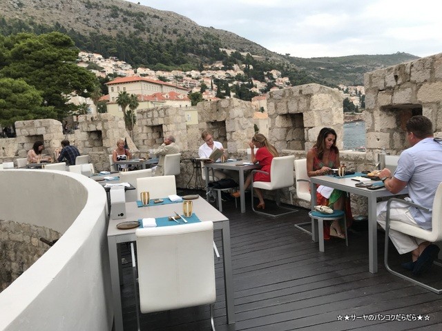 360 Dubrovnik Michelin restaurant 店内