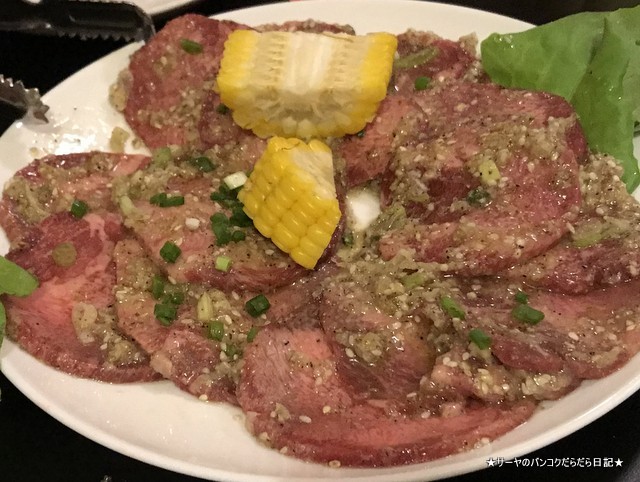 sankyu yakiniku 3休 三休 バンコク 美味しい焼肉 牛タン