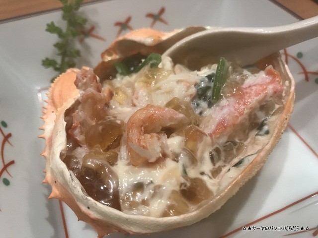 さぶ 貝 蟹 バンコク 会席 和食 レストラン 接待 (10)