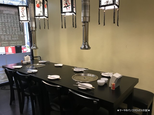 yakiniku torajun 焼肉トラちゃん バンコク bangkok 店内