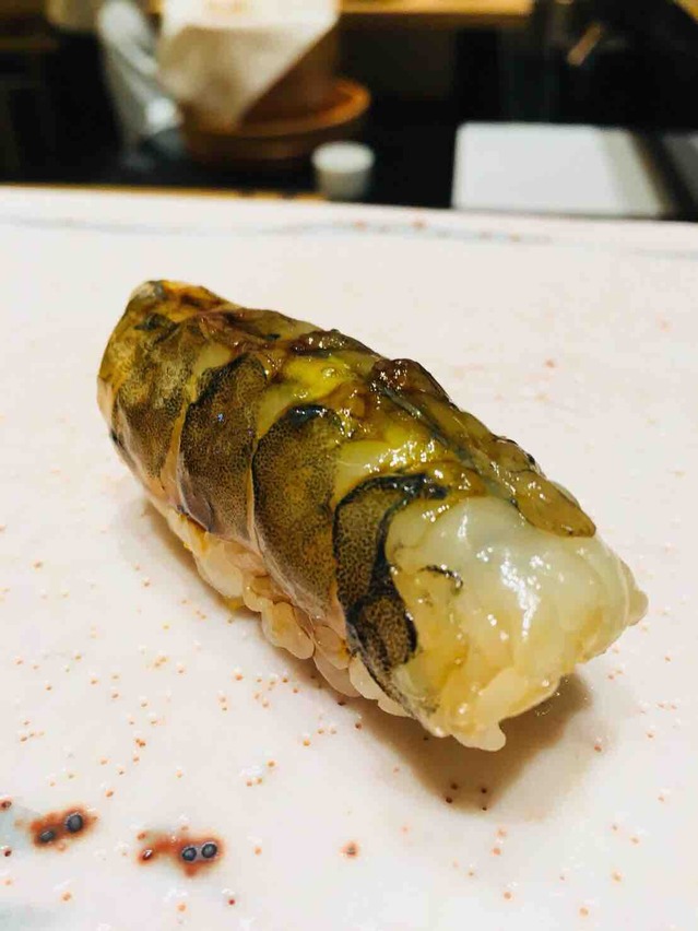 鮨いちづ バンコク bangkok sushi 車エビ