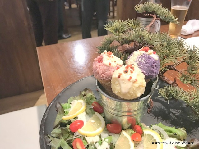 原始焼き genshiyaki バンコク 日本料理 和食 ポテトサラダ