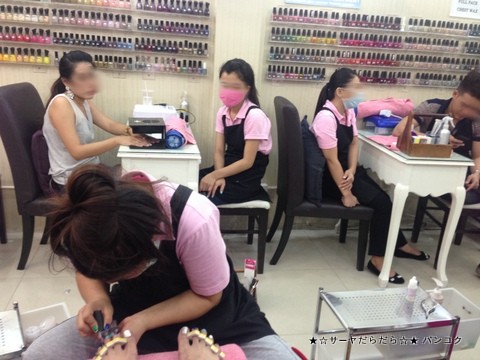 top nails トンロー バンコク