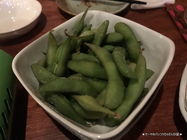 IZAKAYA YAKAN やかん バンコク 居酒屋 枝豆