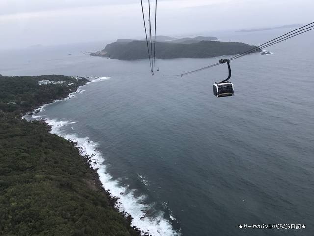 phu quoc フーコック 海上ケーブルカー ギネス (16)
