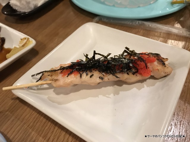 再生酒場 バンコク 居酒屋 焼き鳥 ささみ明太