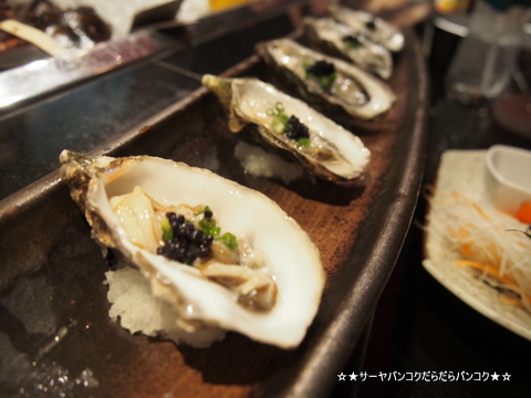酒の店 バンコク 牡蠣 オイスター