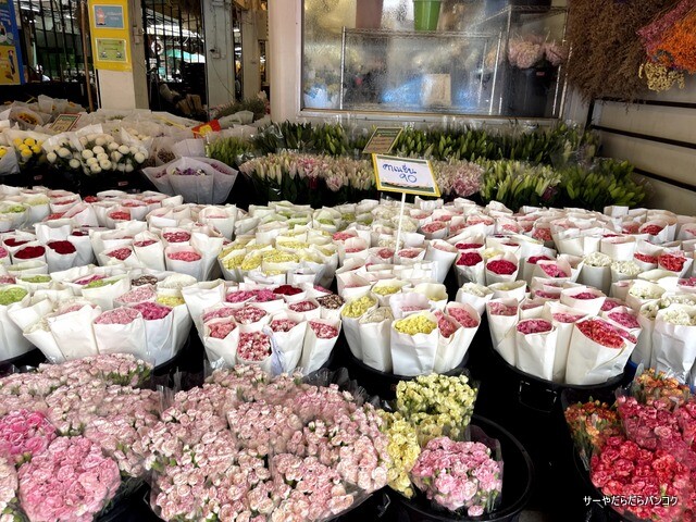 パーク クローン花市場 バンコク flower market (13)