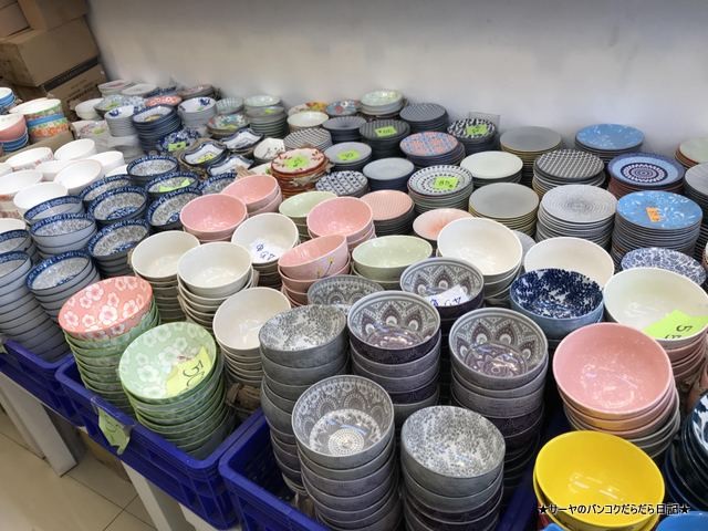 YGS ceramic shop ヤワラート 食器 安い おすすめ バンコク (3)