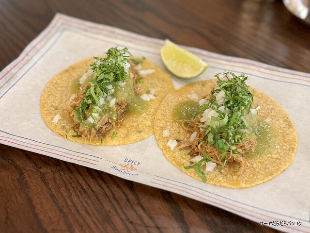 【Spicy Sombrero】 at Sukhumvit Soi13と15の間 ~8月オープン!本格タコスとマルガリータが楽しめるメキシカン~