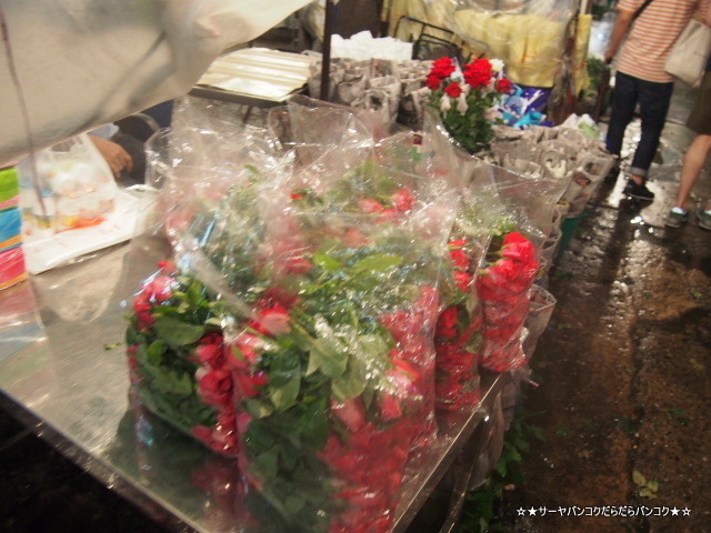パークロン市場 バンコク 花市場 Pak Klong Market