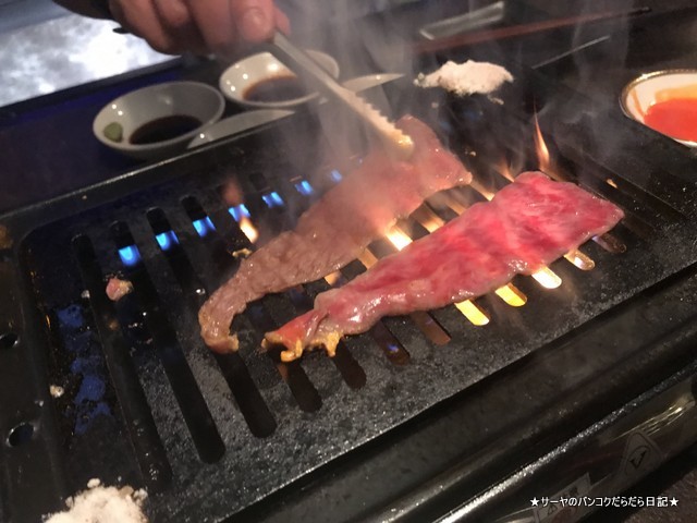 TOKYO XXX バンコク 焼肉 高級 美味しい さぶすき 焼