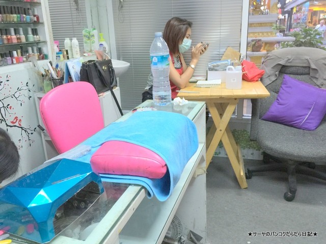 heart nails bangkok エカマイ バンコク ネイル ペディキュア