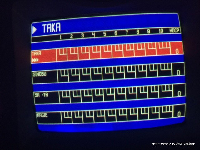 Blue O Bowling ボーリング バンコク エカマイ