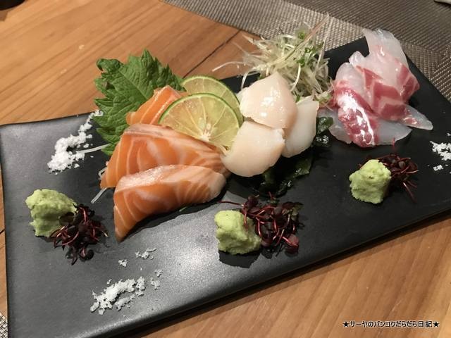 cocoro こころ ダイニング 創作和食 バンコク 刺身