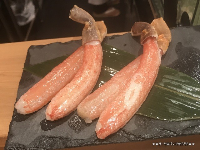 さぶ 貝 蟹 バンコク 会席 和食 レストラン 接待 (16)