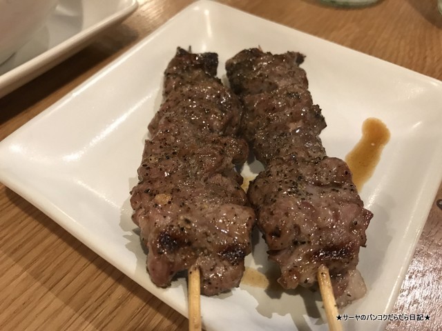 再生酒場 バンコク 居酒屋 焼き鳥 ハラミ